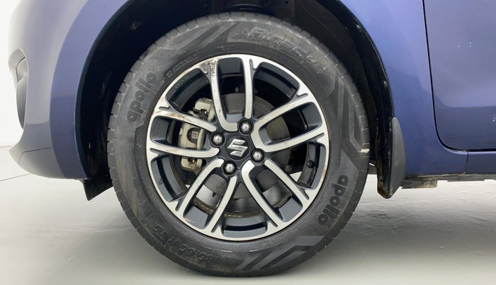 2021 Maruti Swift ZXI PLUS AMT DUAL TONE, Petrol, Automatic, 11,545 km, Left Front Wheel