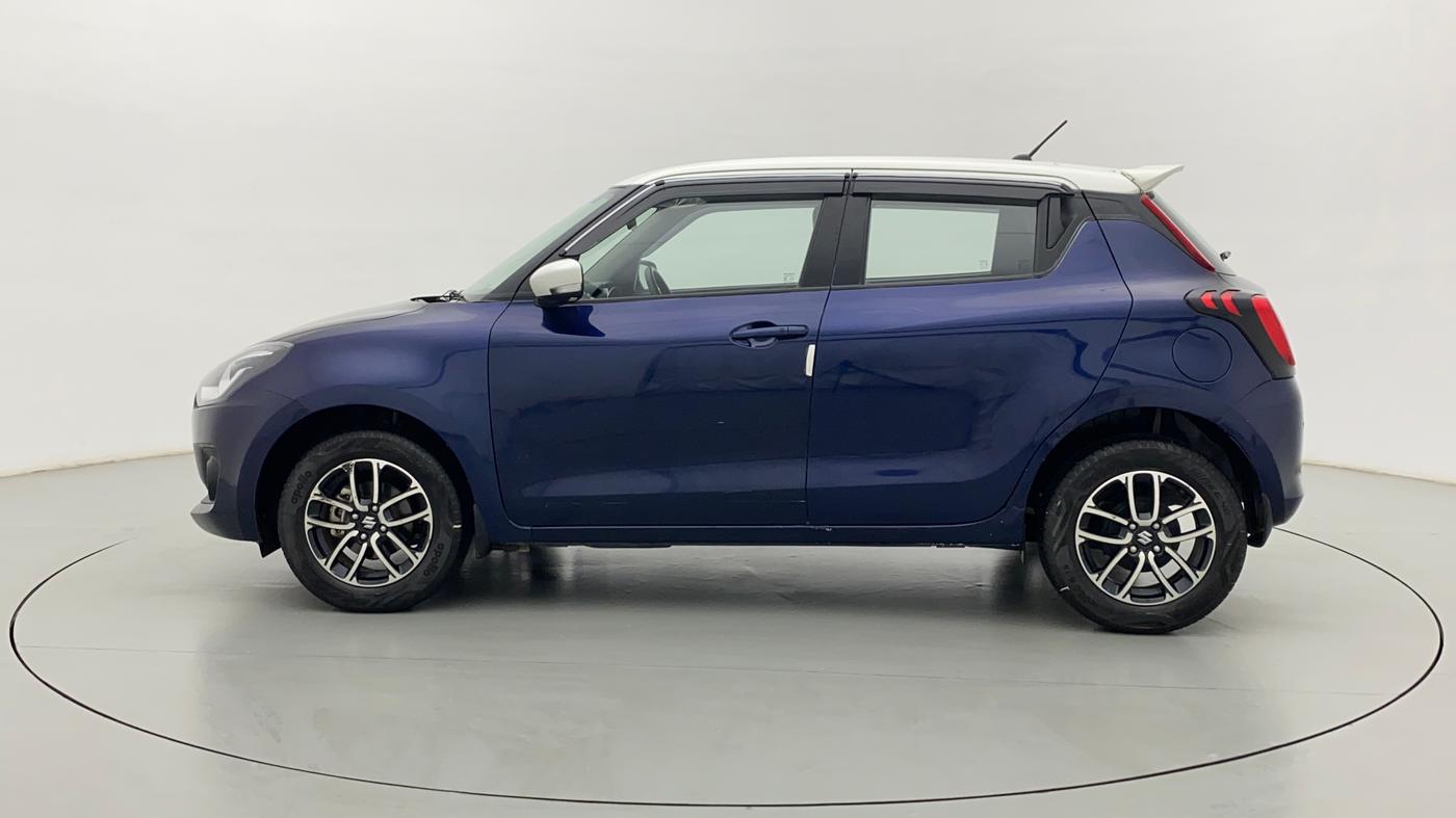 2021 Maruti Swift ZXI PLUS AMT DUAL TONE, Petrol, Automatic, 11,545 km, Left Side