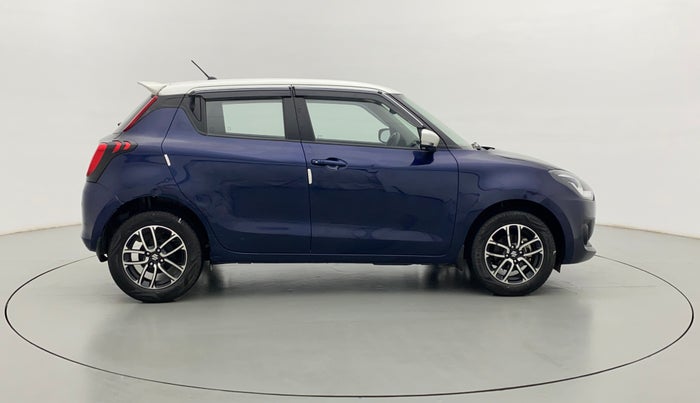 2021 Maruti Swift ZXI PLUS AMT DUAL TONE, Petrol, Automatic, 11,545 km, Right Side View