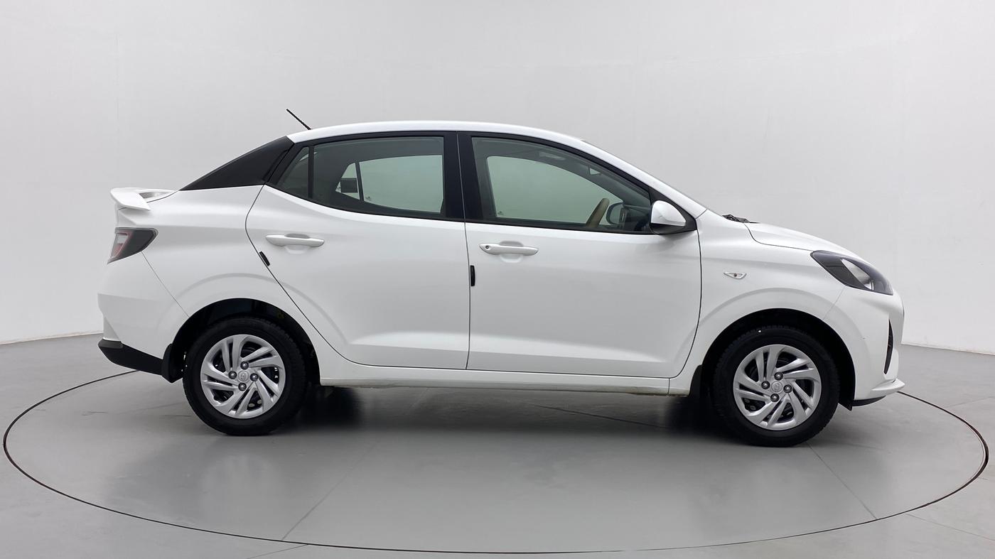 2022 Hyundai AURA S 1.2 CNG, CNG, Manual, 3,807 km, Right Side View