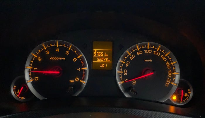 2017 Maruti Swift VXI O, Petrol, Manual, 52,043 km, Odometer Image