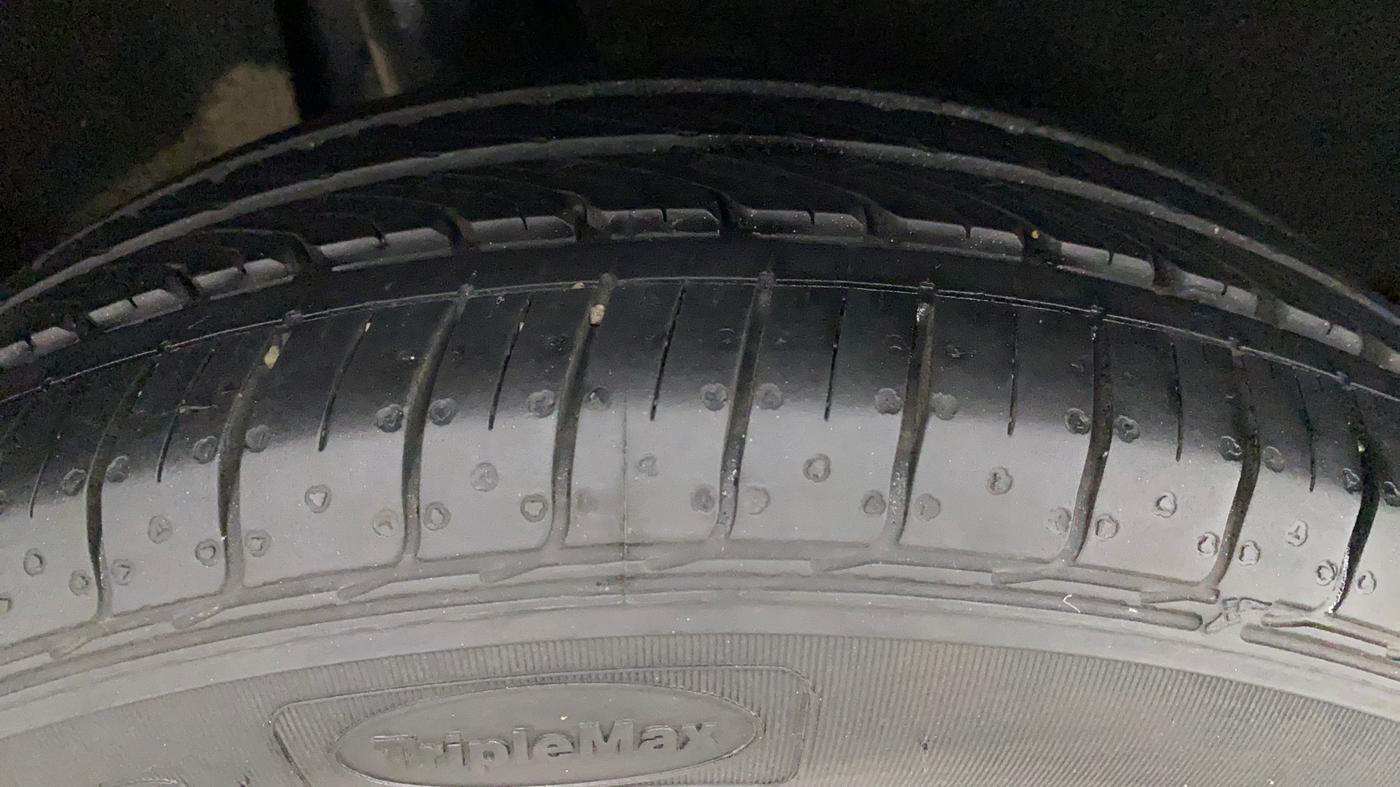 2017 Maruti Baleno DELTA CVT PETROL 1.2, Petrol, Automatic, 64,668 km, Right Rear Tyre Tread