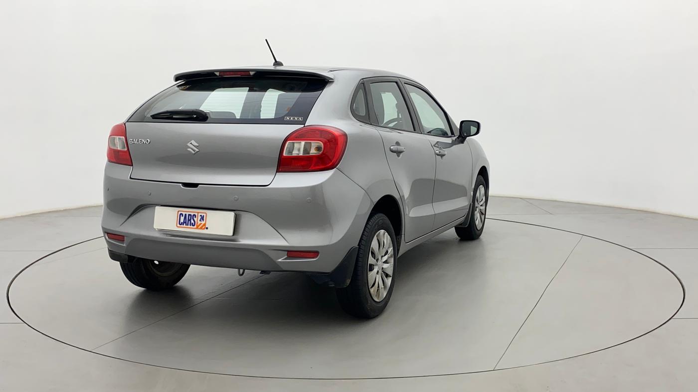2017 Maruti Baleno DELTA CVT PETROL 1.2, Petrol, Automatic, 64,668 km, Right Back Diagonal
