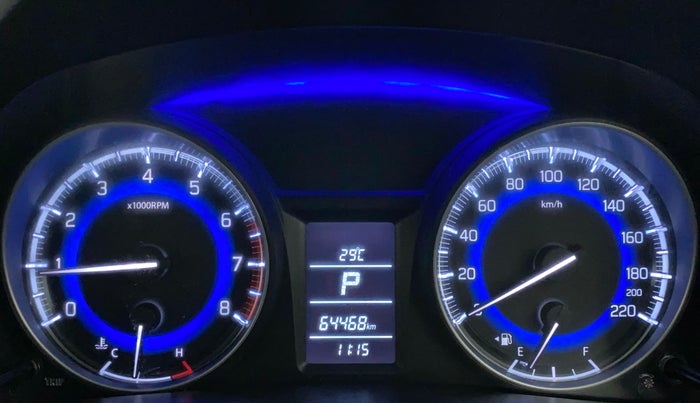 2017 Maruti Baleno DELTA CVT PETROL 1.2, Petrol, Automatic, 64,668 km, Odometer Image