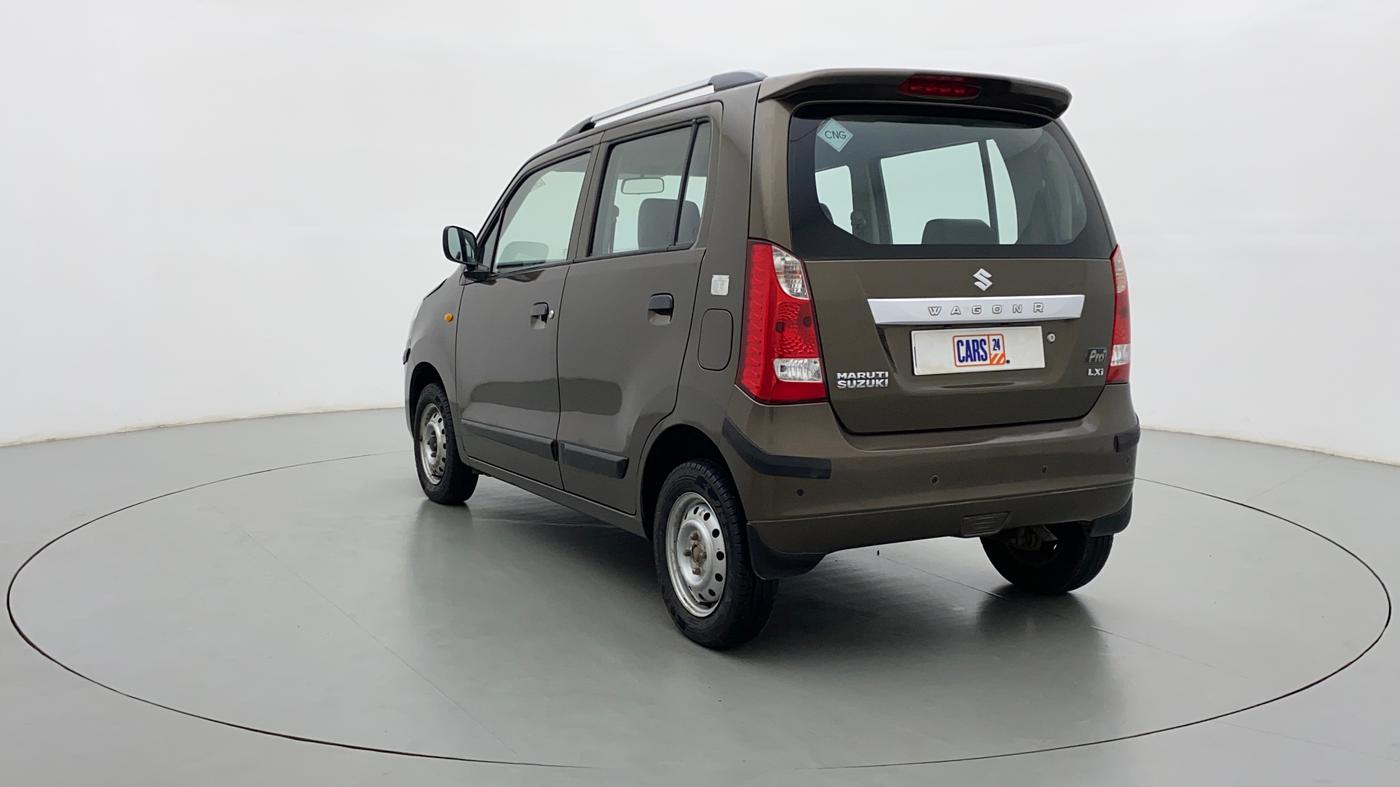 2015 Maruti Wagon R 1.0 LXI CNG, CNG, Manual, 36,732 km, Left Back Diagonal