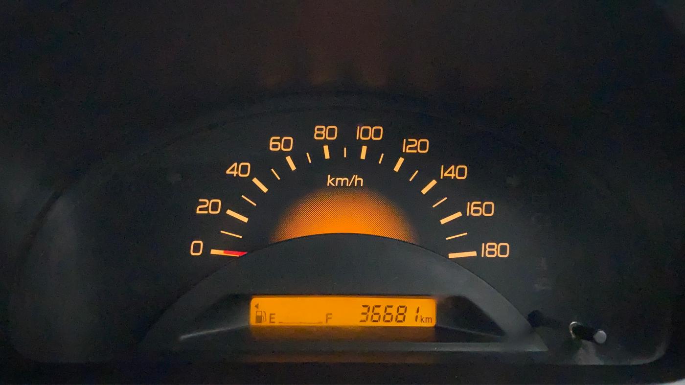 2015 Maruti Wagon R 1.0 LXI CNG, CNG, Manual, 36,732 km, Odometer Image