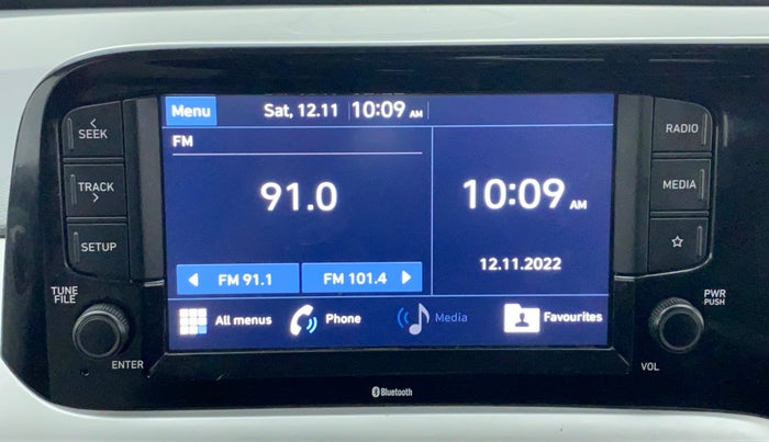2021 Hyundai GRAND I10 NIOS SPORTZ CNG MT, CNG, Manual, 33,235 km, Infotainment System