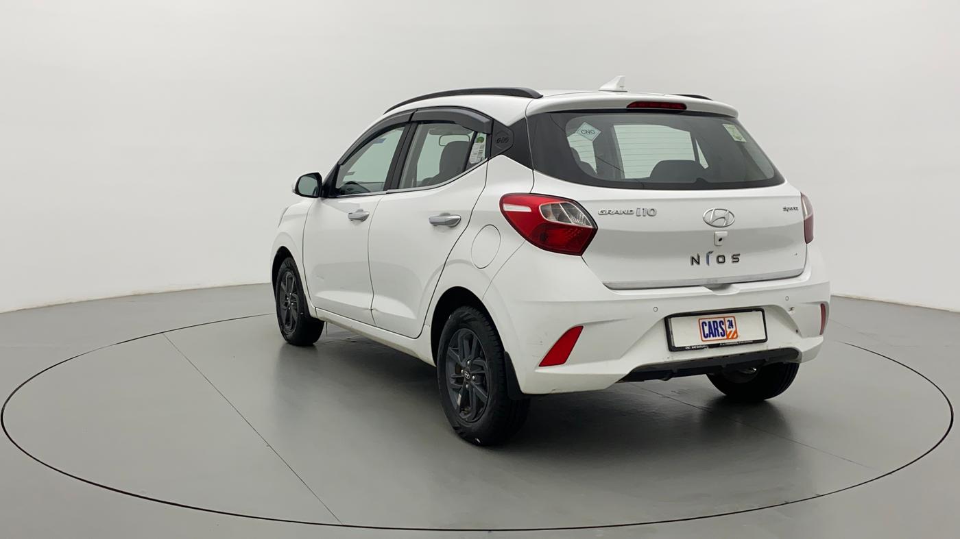 2021 Hyundai GRAND I10 NIOS SPORTZ CNG MT, CNG, Manual, 33,235 km, Left Back Diagonal
