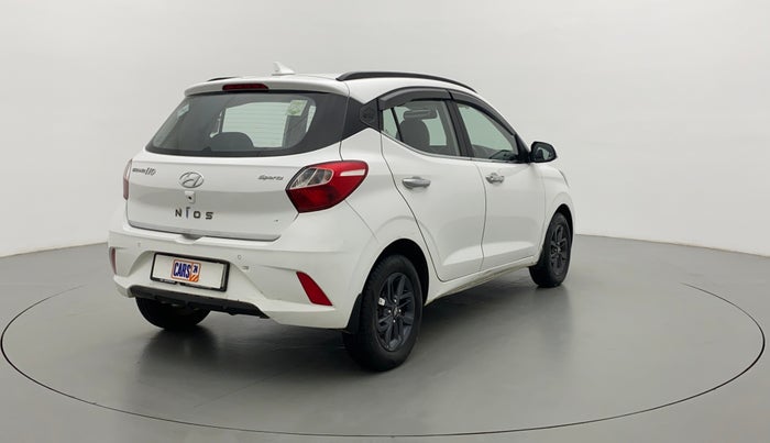 2021 Hyundai GRAND I10 NIOS SPORTZ CNG MT, CNG, Manual, 33,235 km, Right Back Diagonal