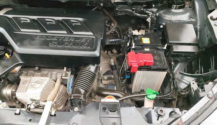2023 Maruti FRONX ALPHA 1.0L TURBO 6 AT, Petrol, Automatic, 25,215 km, Engine View - Left