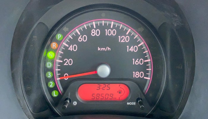 2013 Maruti A Star VXI ABS AT, Petrol, Automatic, 58,608 km, Odometer Image