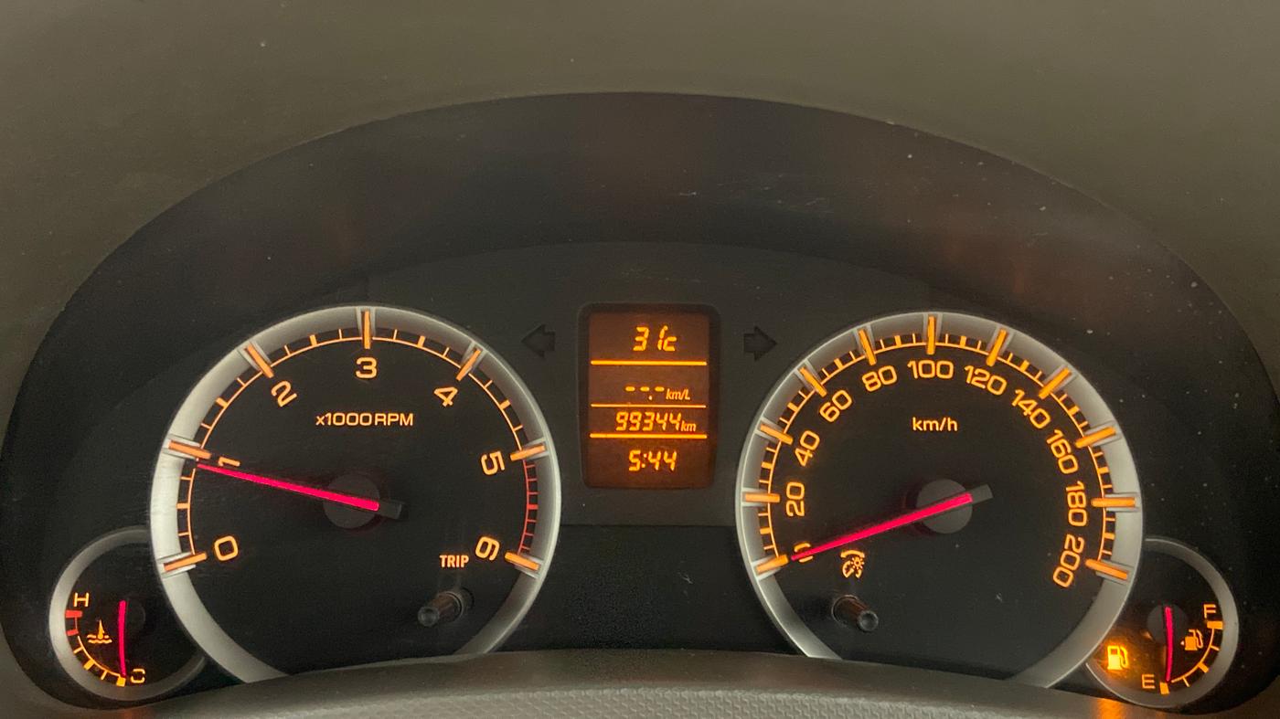 2013 Maruti Ertiga ZDI, Diesel, Manual, 99,344 km, Odometer Image