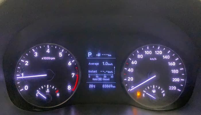 2019 Hyundai Verna 1.6 VTVT SX + AT, Petrol, Automatic, 83,868 km, Odometer Image
