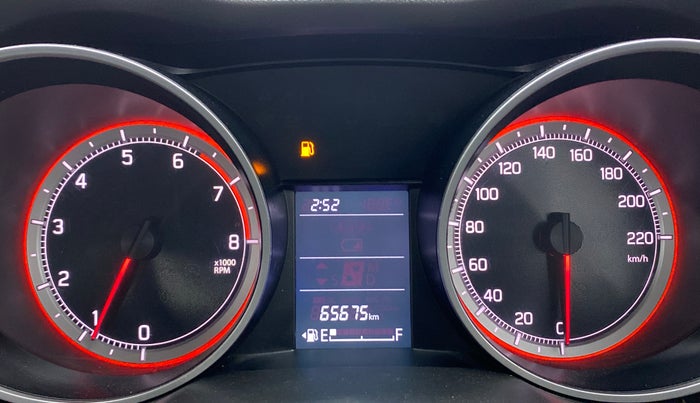 2020 Maruti Swift VXI, Petrol, Manual, 65,675 km, Odometer Image