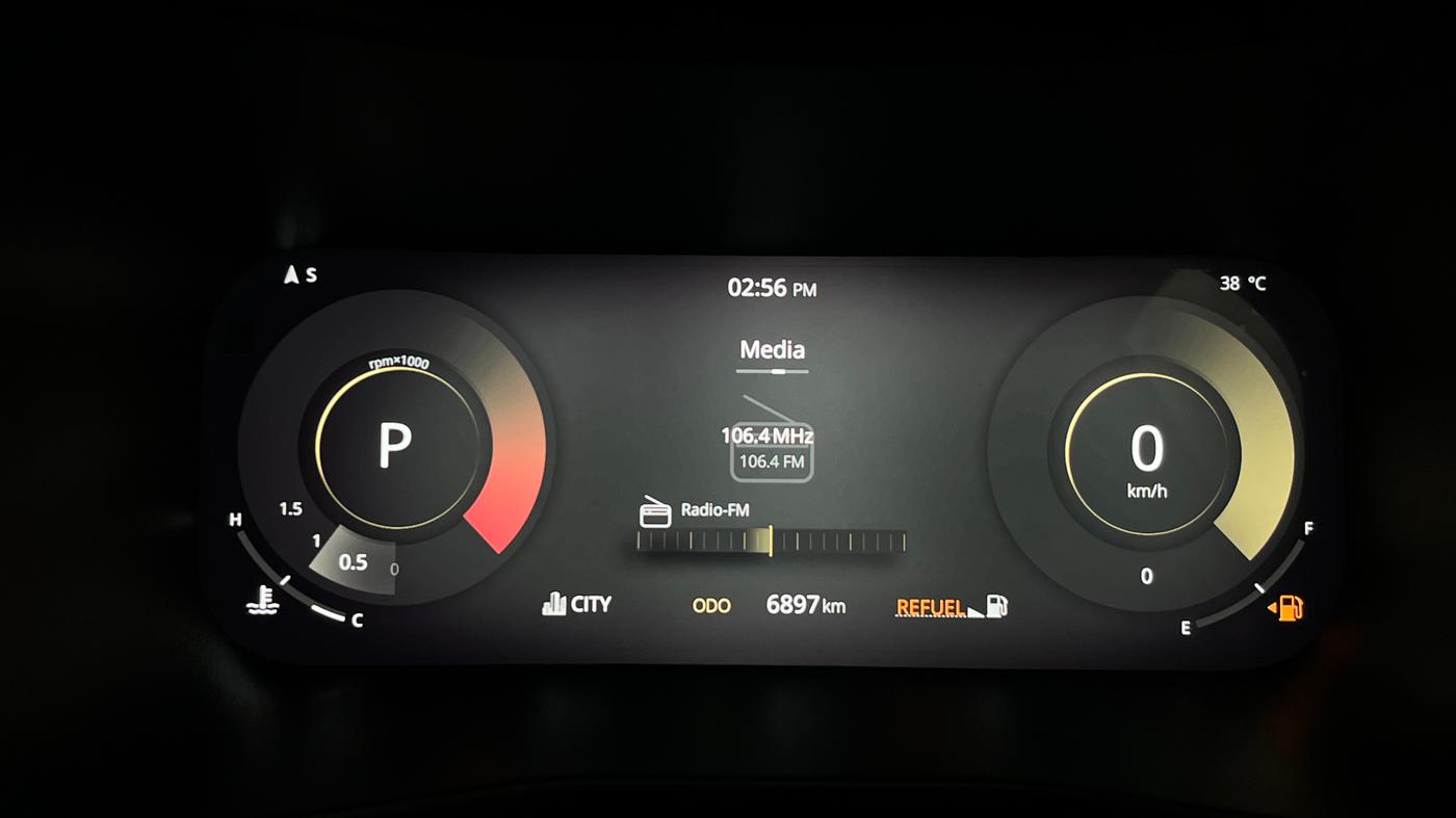 2025 Tata Curvv Accomplished S 1.2 Petrol 7DCA, Petrol, Automatic, 6,845 km, Odometer Image