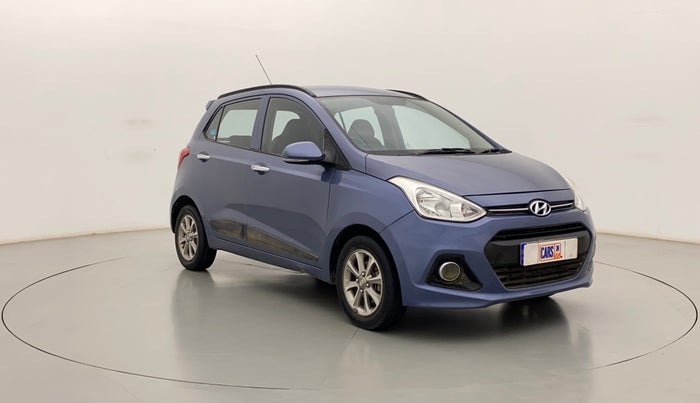 2015 Hyundai Grand i10 ASTA (O) 1.2 KAPPA VTVT, Petrol, Manual, 92,466 km, Right Front Diagonal
