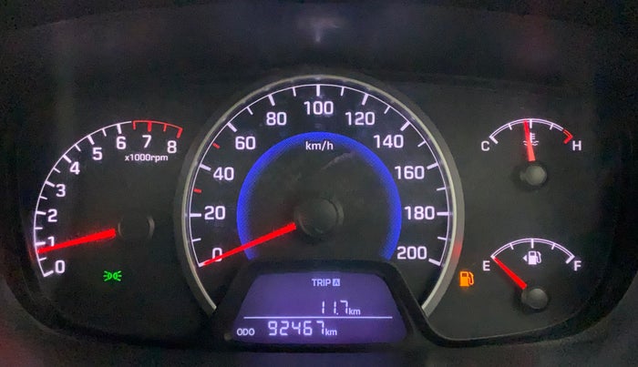 2015 Hyundai Grand i10 ASTA (O) 1.2 KAPPA VTVT, Petrol, Manual, 92,466 km, Odometer Image