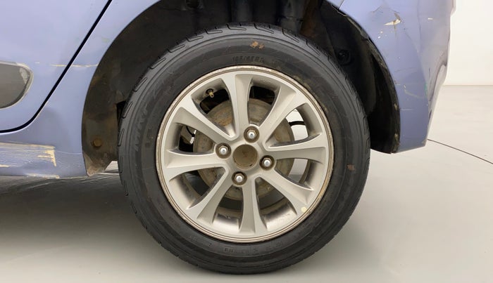 2015 Hyundai Grand i10 ASTA (O) 1.2 KAPPA VTVT, Petrol, Manual, 92,466 km, Left Rear Wheel