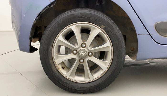 2015 Hyundai Grand i10 ASTA (O) 1.2 KAPPA VTVT, Petrol, Manual, 92,466 km, Right Rear Wheel