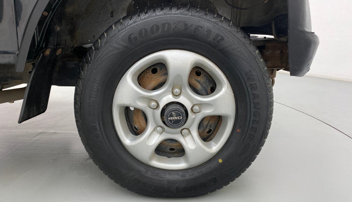 2016 Mahindra Thar CRDE 4X4 BS IV, Diesel, Manual, 47,712 km, Right Front Wheel