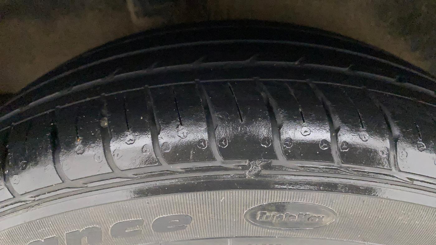 2018 Nissan Micra XV CVT, Petrol, Automatic, 55,659 km, Right Rear Tyre Tread