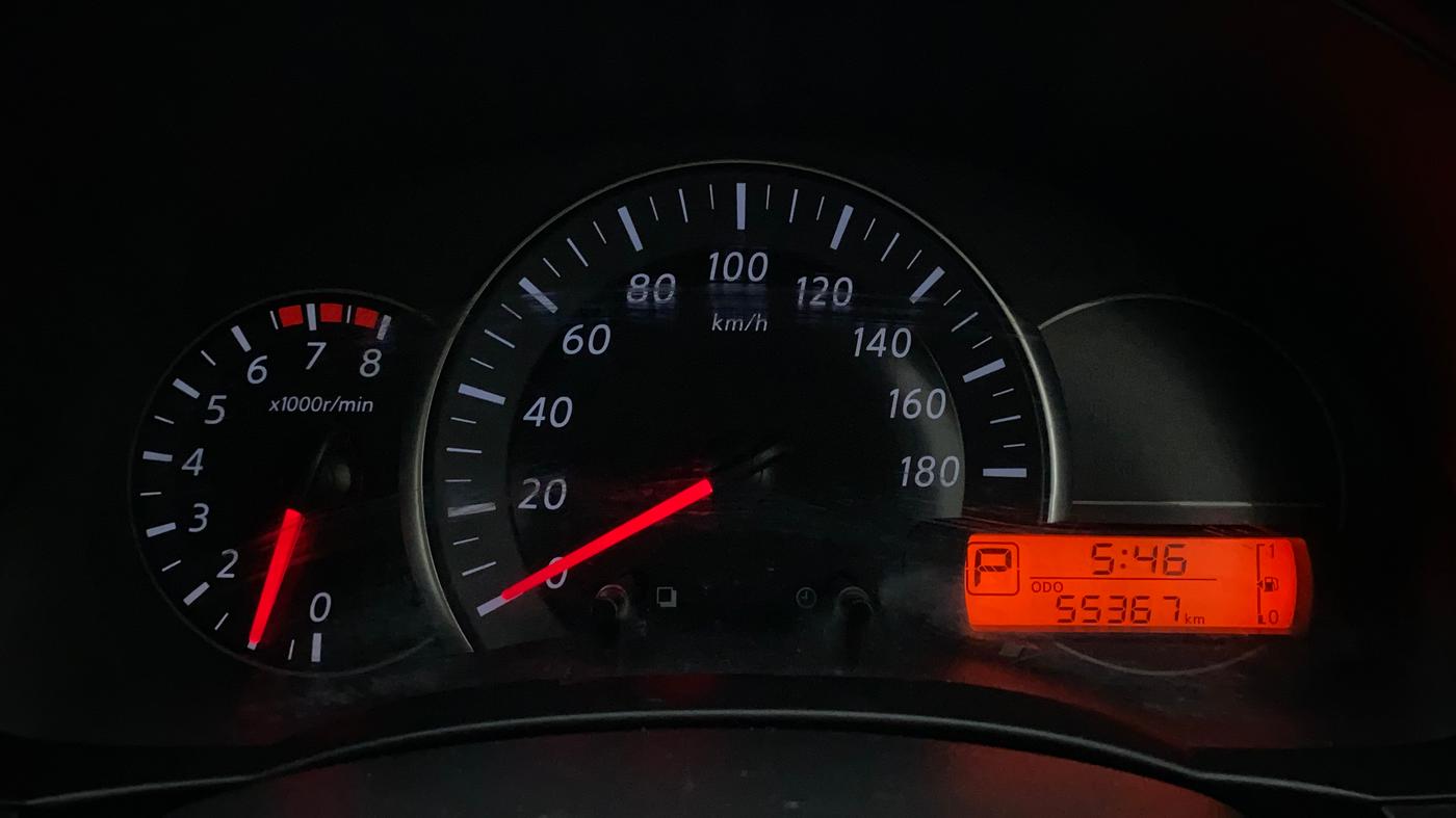 2018 Nissan Micra XV CVT, Petrol, Automatic, 55,659 km, Odometer Image