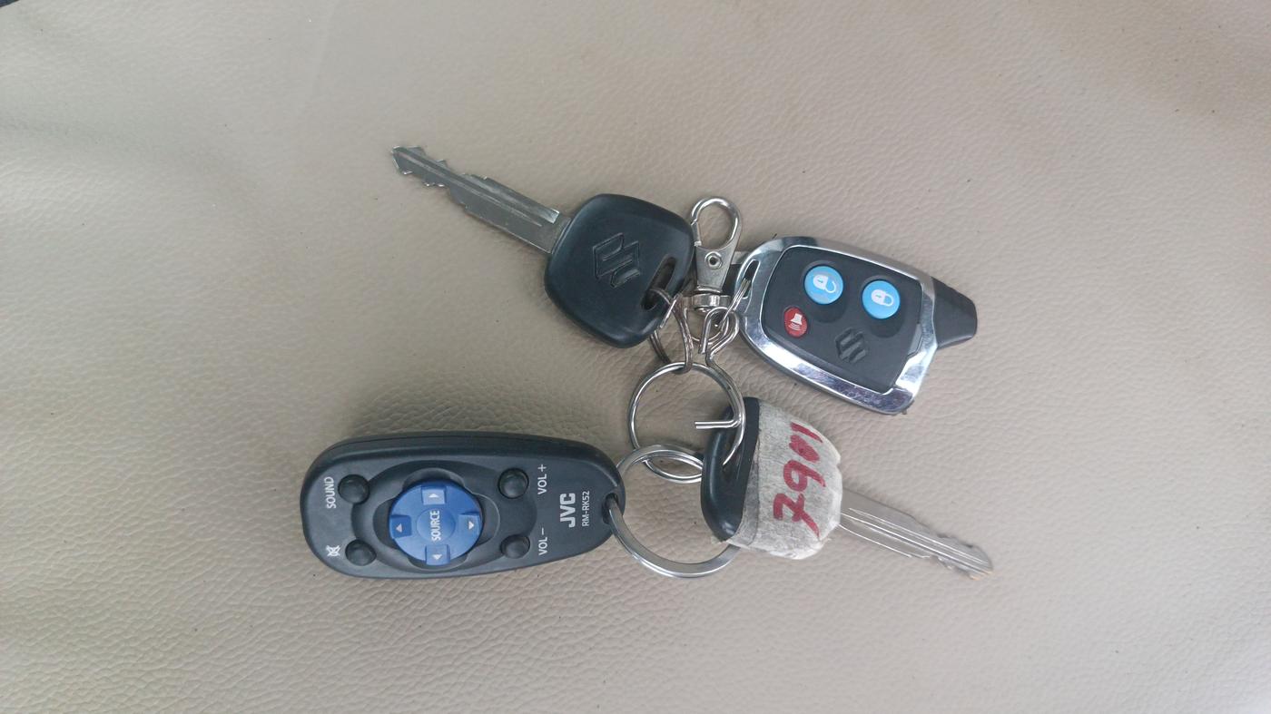 2020 Maruti Eeco 7 STR, Petrol, Manual, 30,456 km, Key Close Up