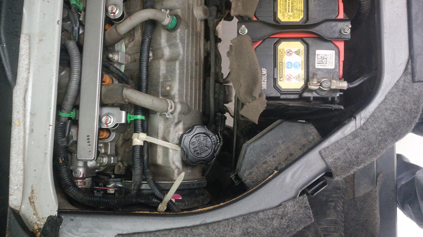 2020 Maruti Eeco 7 STR, Petrol, Manual, 30,456 km, Engine View - Left