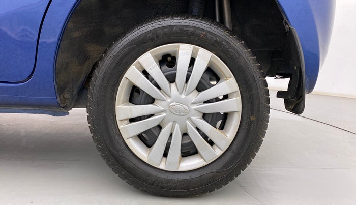 2017 Datsun Go T, Petrol, Manual, 13,433 km, Left Rear Wheel