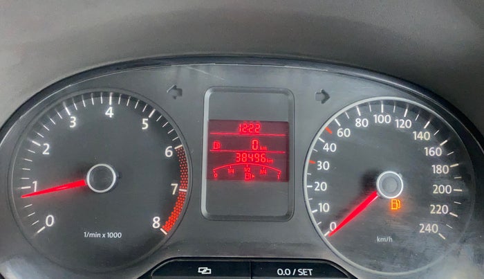 2012 Volkswagen Vento COMFORTLINE MT PETROL, Petrol, Manual, 38,639 km, Odometer Image