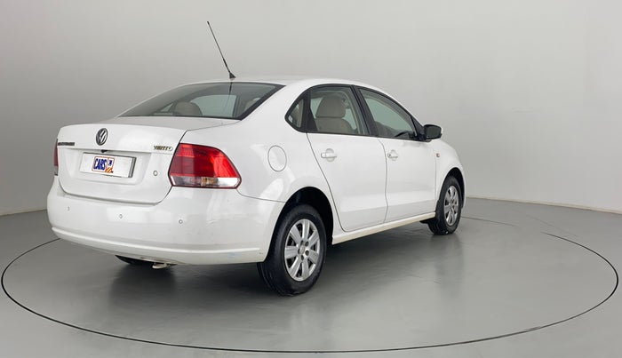 2012 Volkswagen Vento COMFORTLINE MT PETROL, Petrol, Manual, 38,639 km, Right Back Diagonal