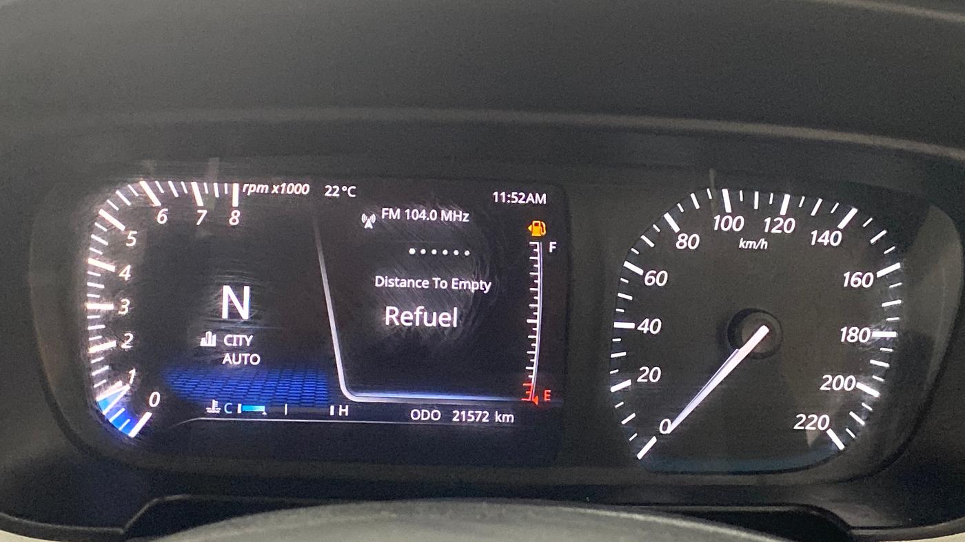 2022 Tata PUNCH CREATIVE  AMT, Petrol, Automatic, 21,530 km, Odometer Image
