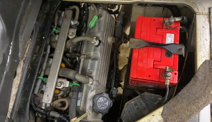 2014 Maruti Eeco 5 STR WITH A/C+HTR, Petrol, Manual, 65,957 km, Engine View - Left