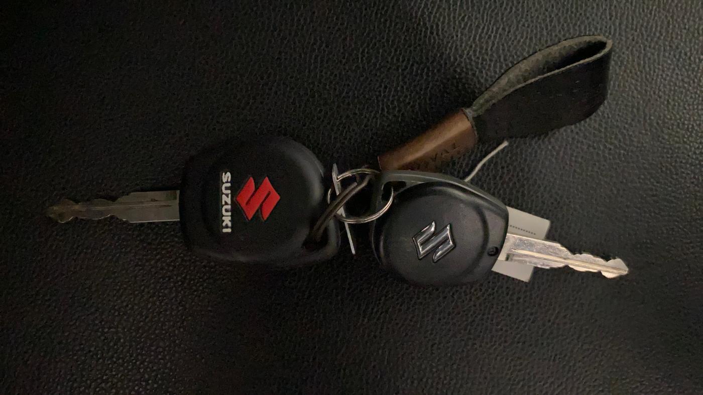 2024 Maruti BREZZA LXI, Petrol, Manual, 35,047 km, Key Close Up