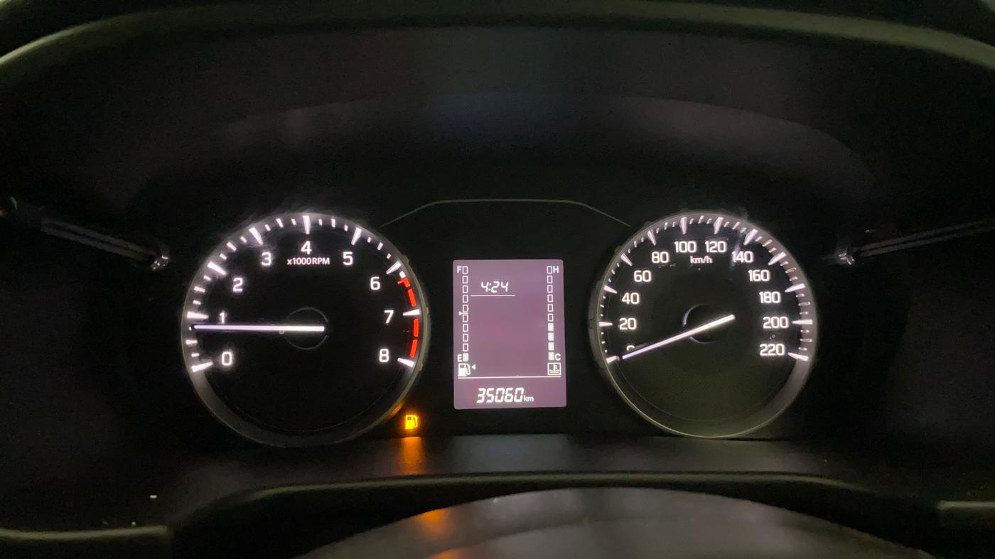 2024 Maruti BREZZA LXI, Petrol, Manual, 35,047 km, Odometer Image