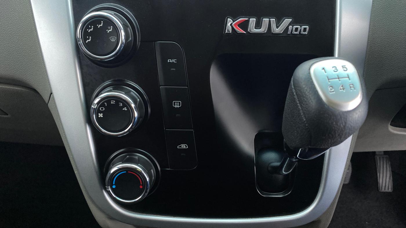 2017 Mahindra Kuv100 K4 D 6 STR, Diesel, Manual, 36,449 km, Gear Lever