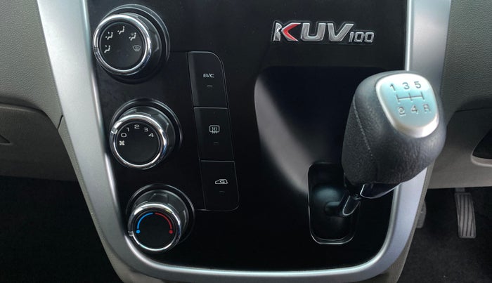 2017 Mahindra Kuv100 K4 D 6 STR, Diesel, Manual, 36,449 km, Gear Lever