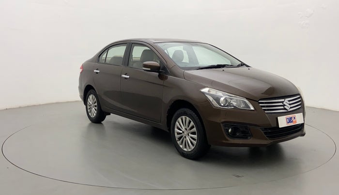 2014 Maruti Ciaz ZXI, Petrol, Manual, 80,695 km, Right Front Diagonal