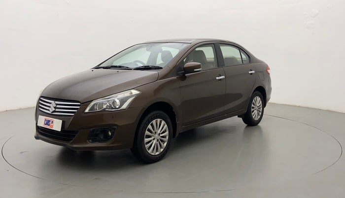 2014 Maruti Ciaz ZXI, Petrol, Manual, 80,695 km, Left Front Diagonal