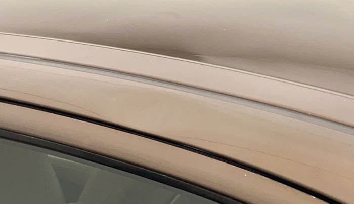 2014 Maruti Ciaz ZXI, Petrol, Manual, 80,695 km, Left C pillar - Slightly dented