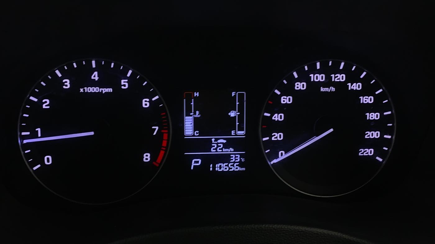 2016 Hyundai Creta SX PLUS AT 1.6 PETROL, Petrol, Automatic, 1,10,724 km, Odometer Image