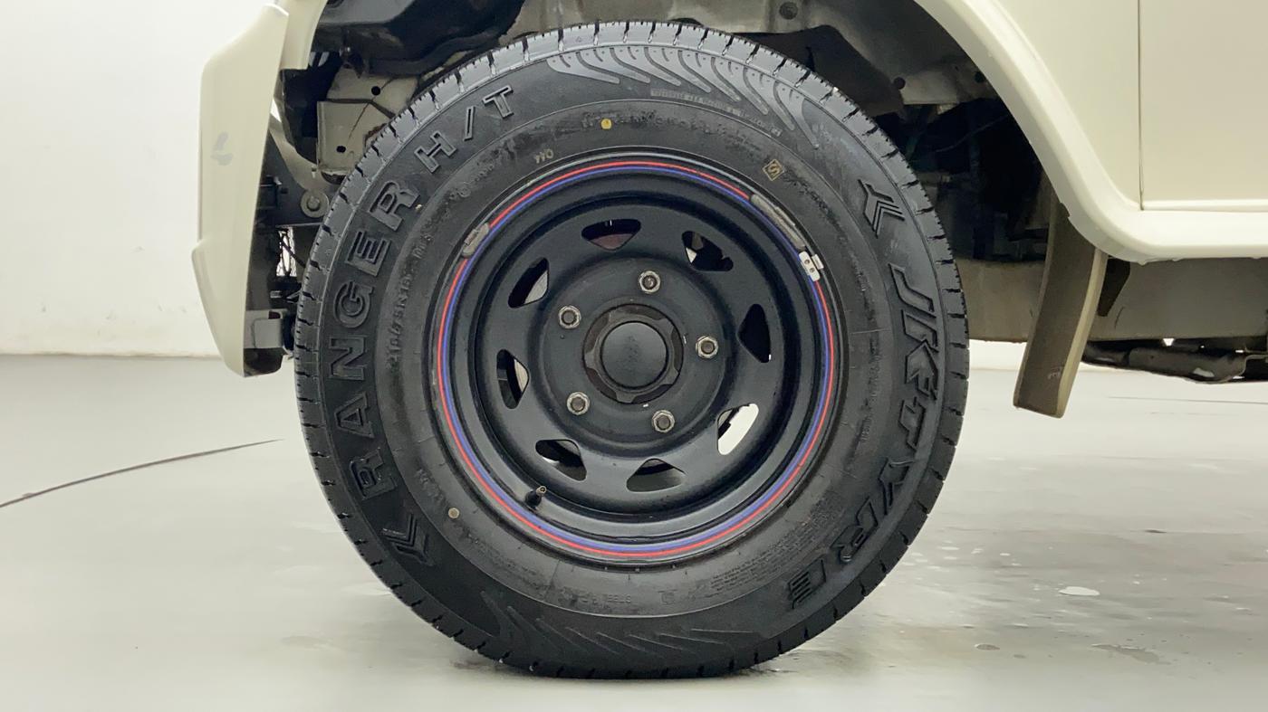 2017 Mahindra Bolero Power+ ZLX Micro Hybrid, Diesel, Manual, 95,145 km, Left Front Wheel
