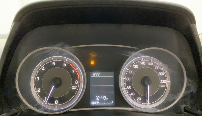 2017 Maruti Dzire VXI, Petrol, Manual, 78,403 km, Odometer Image