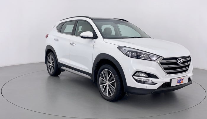 2019 Hyundai Tucson 2WD AT GLS PETROL, Petrol, Automatic, 80,657 km, Right Front Diagonal