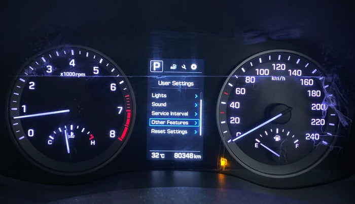2019 Hyundai Tucson 2WD AT GLS PETROL, Petrol, Automatic, 80,657 km, Odometer Image