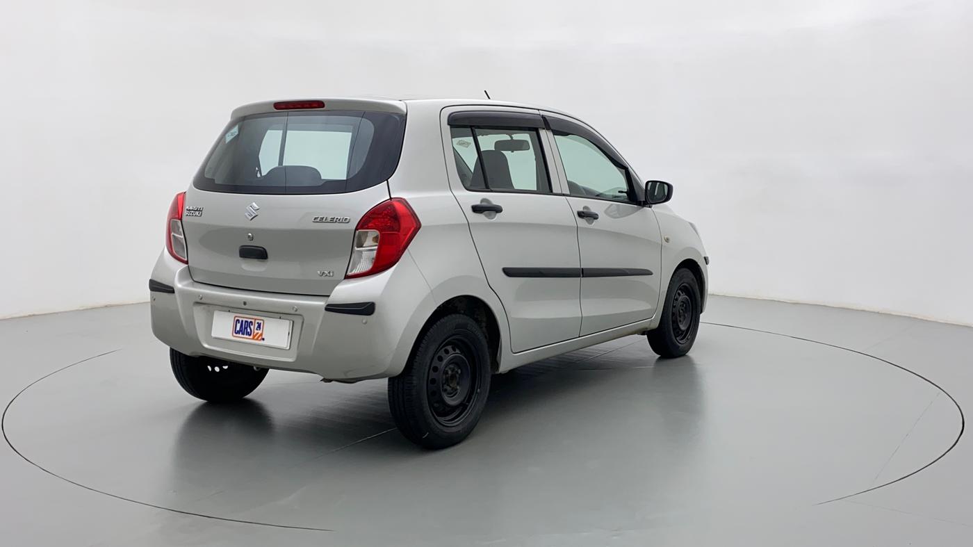 2016 Maruti Celerio VXI CNG D, CNG, Manual, 75,190 km, Right Back Diagonal