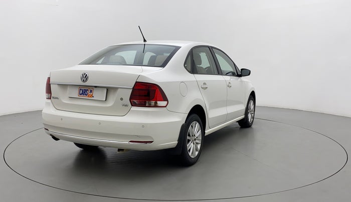 2018 Volkswagen Vento HIGHLINE PETROL AT, Petrol, Automatic, 89,684 km, Right Back Diagonal