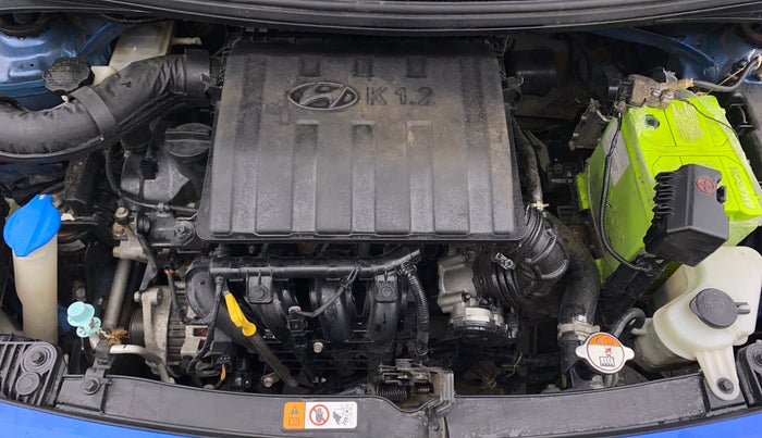 2017 Hyundai Grand i10 SPORTZ 1.2 KAPPA VTVT, Petrol, Manual, 42,010 km, Engine View
