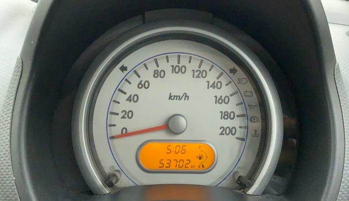 2011 Maruti Ritz VXI, Petrol, Manual, 53,701 km, Odometer Image