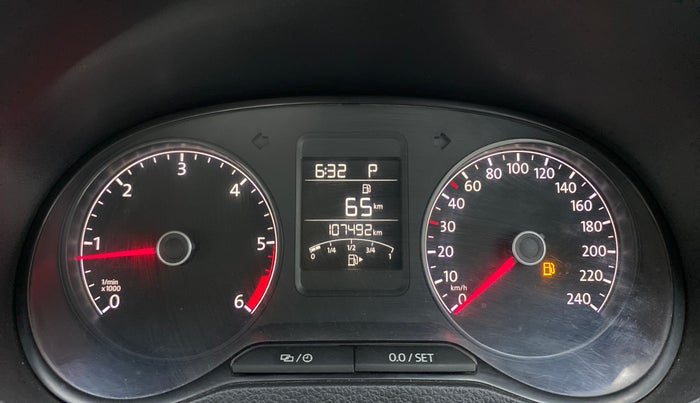 2018 Volkswagen Vento HIGHLINE 1.5 AT, Diesel, Automatic, 1,07,492 km, Odometer Image